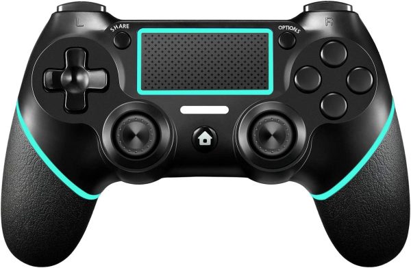 Wireless Gamepad for Playstation 4/Pro/Slim/PC(7/8/8.1/10) with Motion Motors and Audio Function