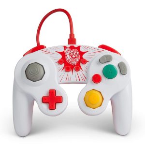 Wired GameCube Style Controller for Nintendo Switch - Mario, Gamepad, Wired Video Game Controller